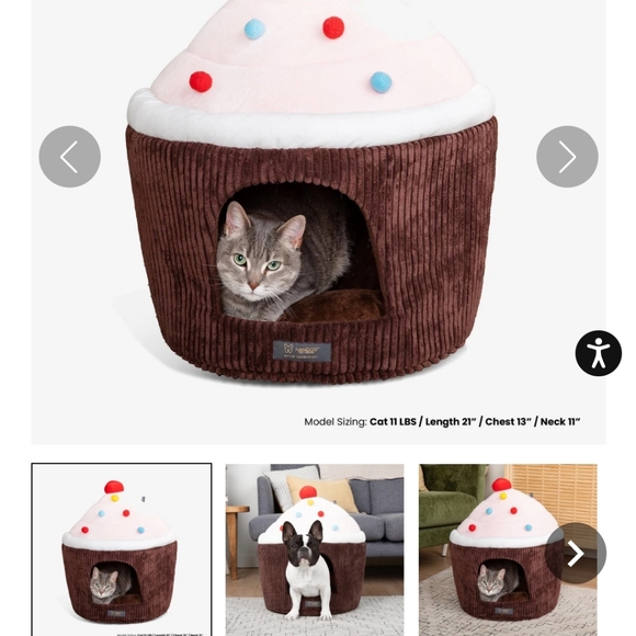 NANDOG pet gear brand small dog or cat bed. - Picture 6 of 6